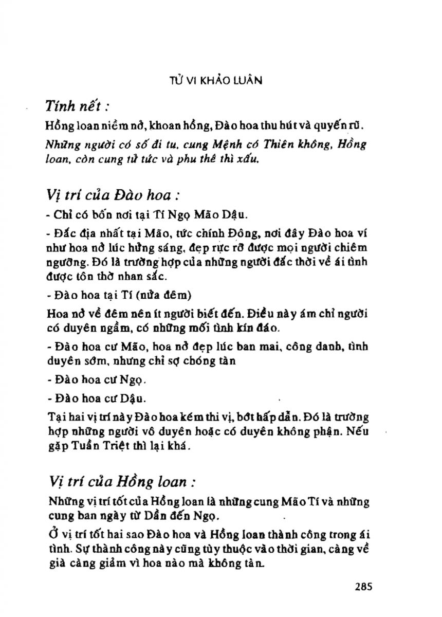 Tử Vi Khảo Luận - 285