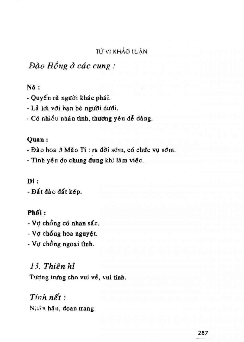 Tử Vi Khảo Luận - 287