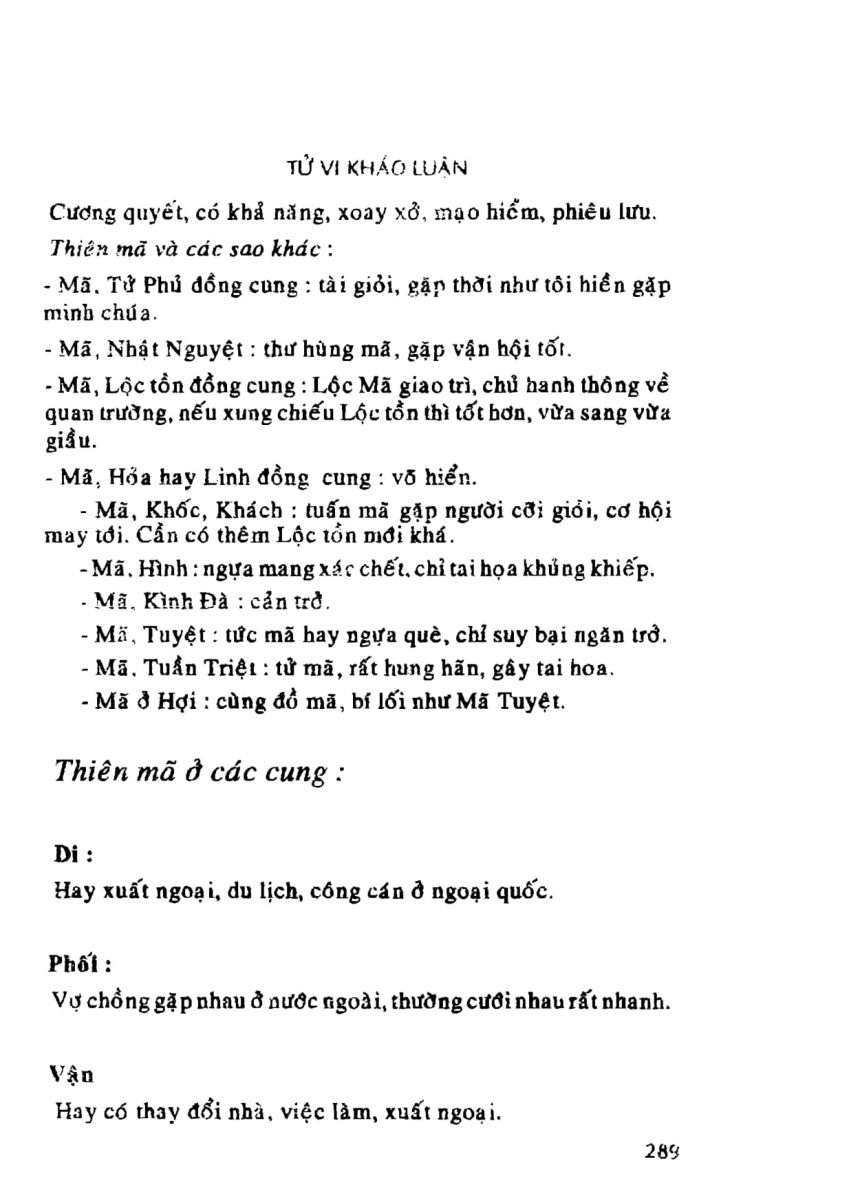 Tử Vi Khảo Luận - 289