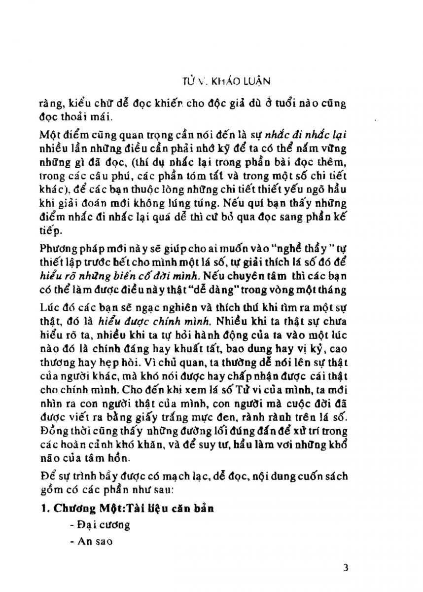 Tử Vi Khảo Luận - 3