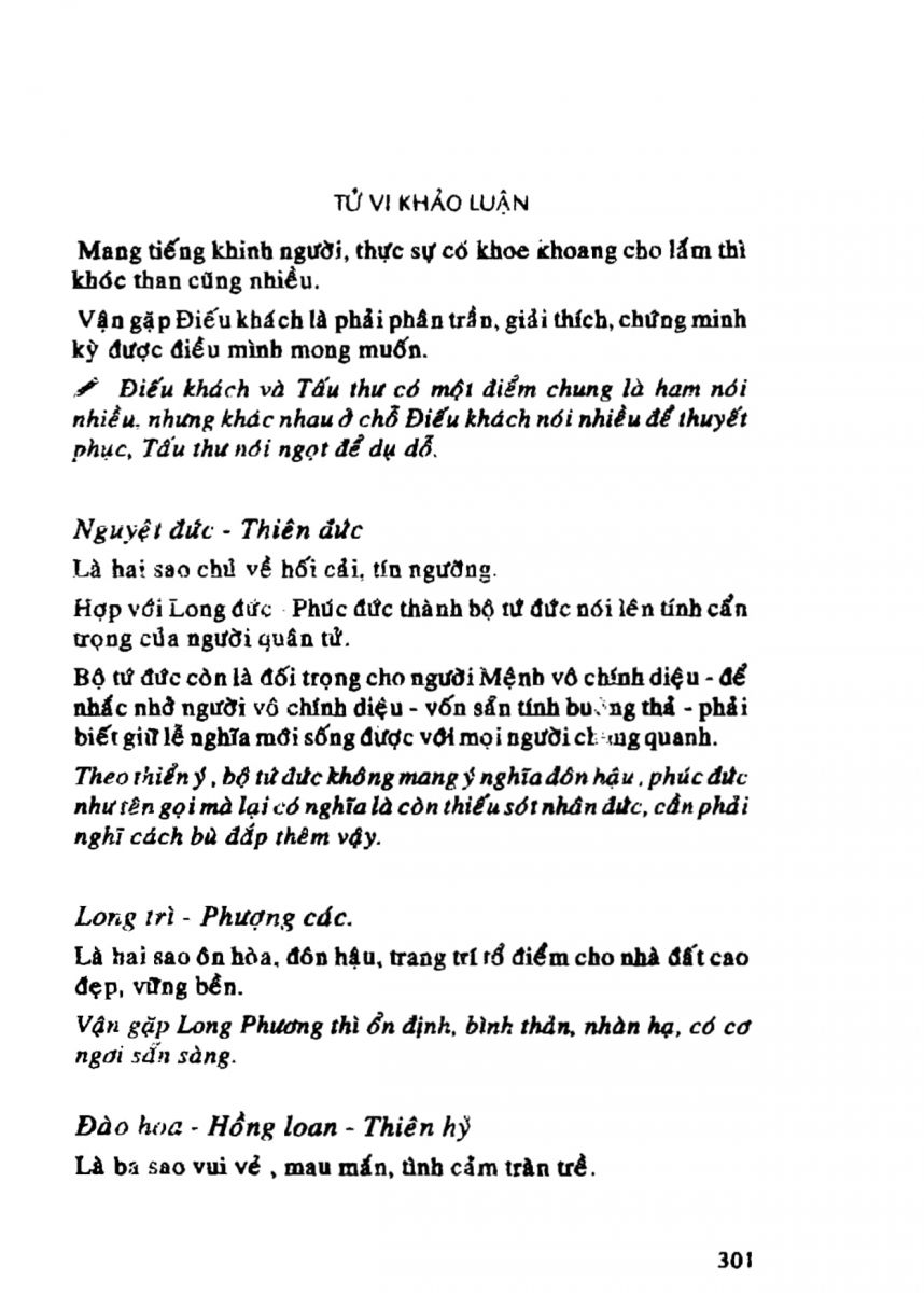 Tử Vi Khảo Luận - 301