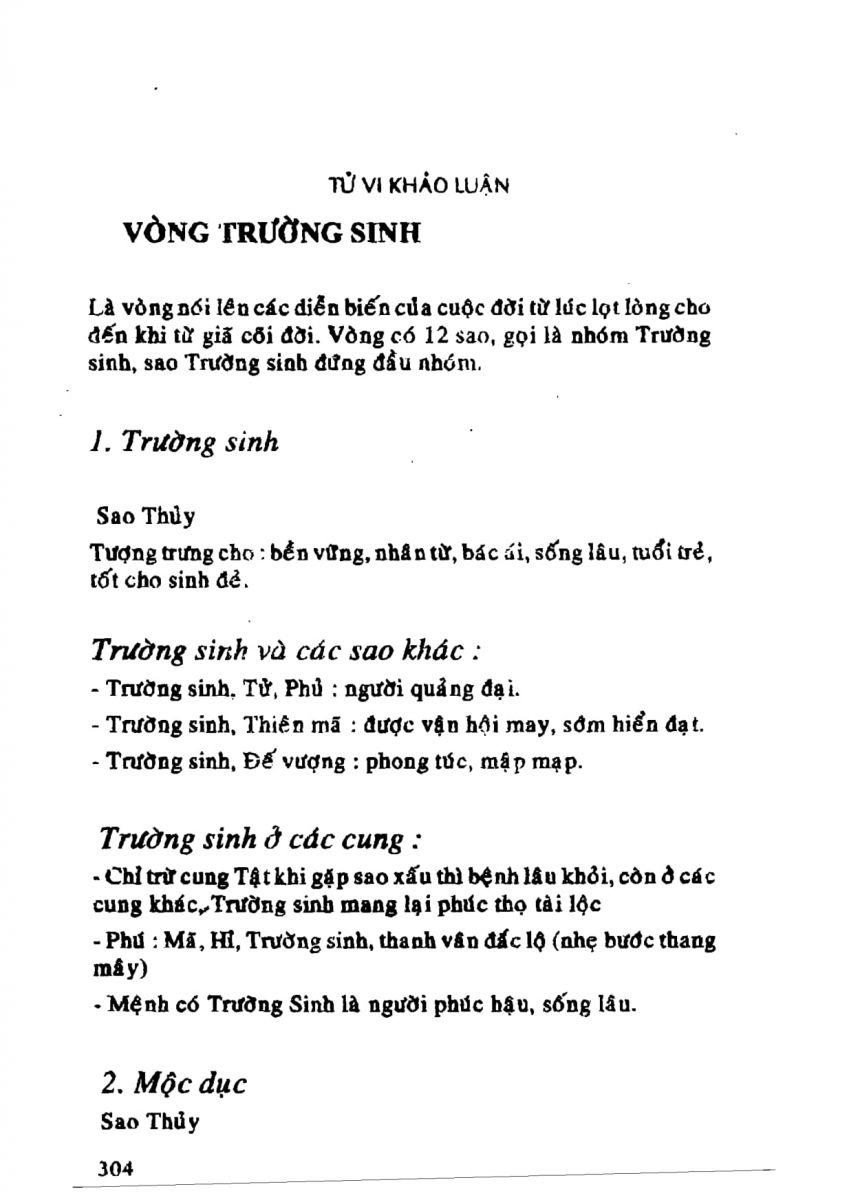 Tử Vi Khảo Luận - 304
