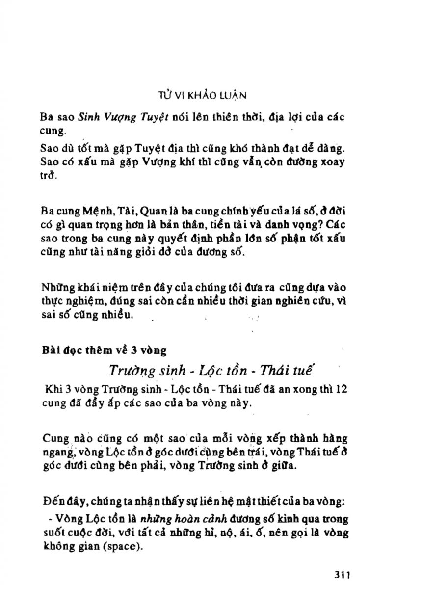 Tử Vi Khảo Luận - 311