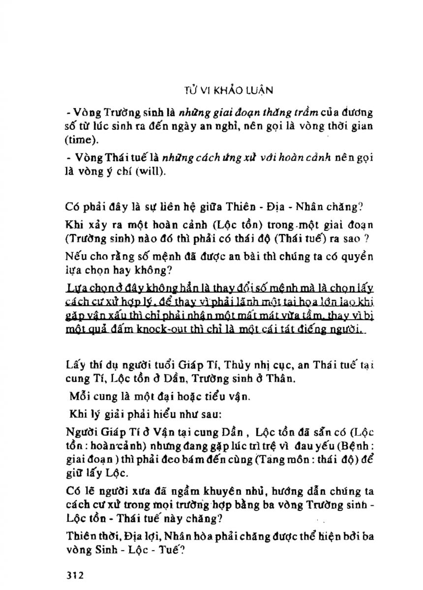 Tử Vi Khảo Luận - 312