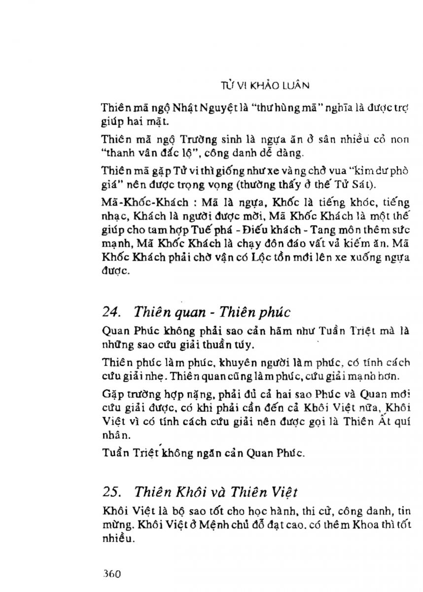 Tử Vi Khảo Luận - 360