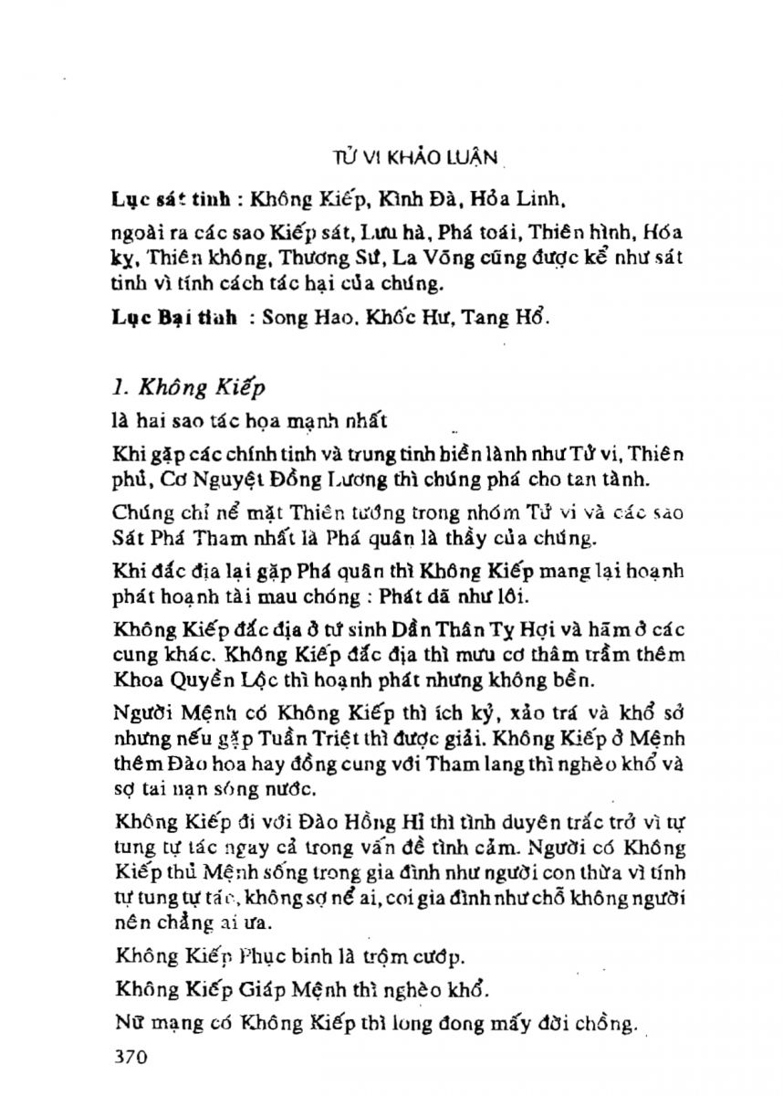Tử Vi Khảo Luận - 370