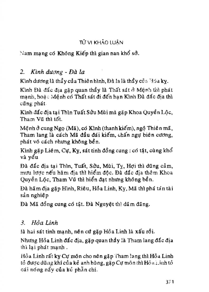 Tử Vi Khảo Luận - 371