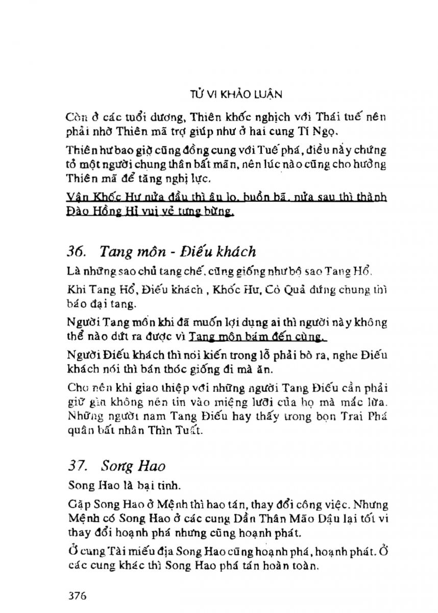 Tử Vi Khảo Luận - 376