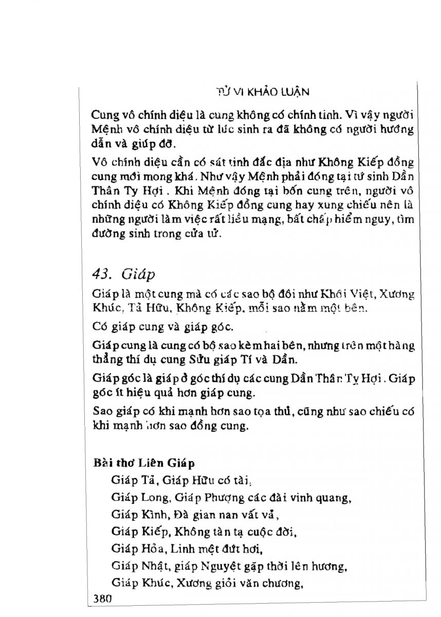 Tử Vi Khảo Luận - 380