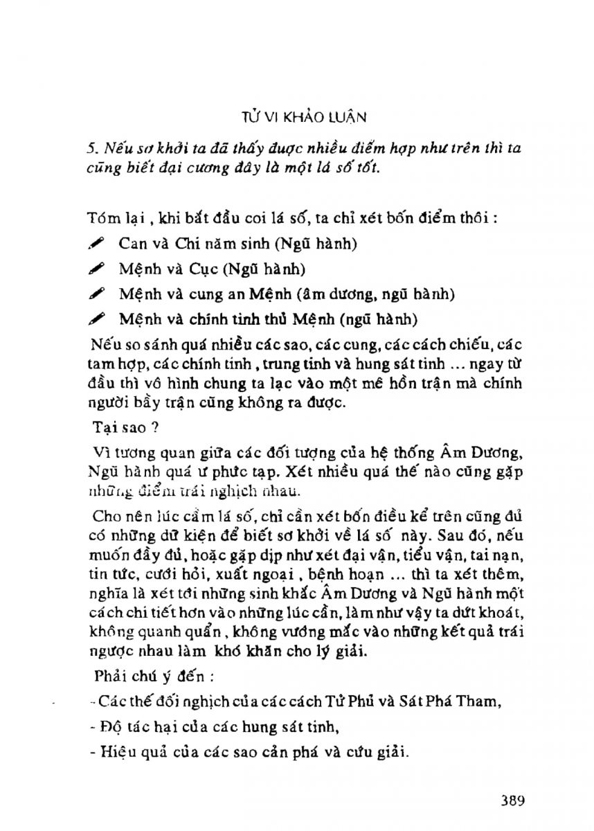 Tử Vi Khảo Luận - 389