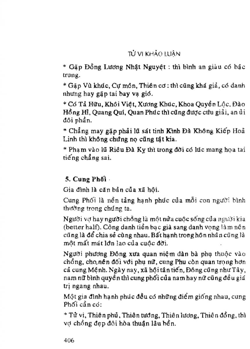 Tử Vi Khảo Luận - 406