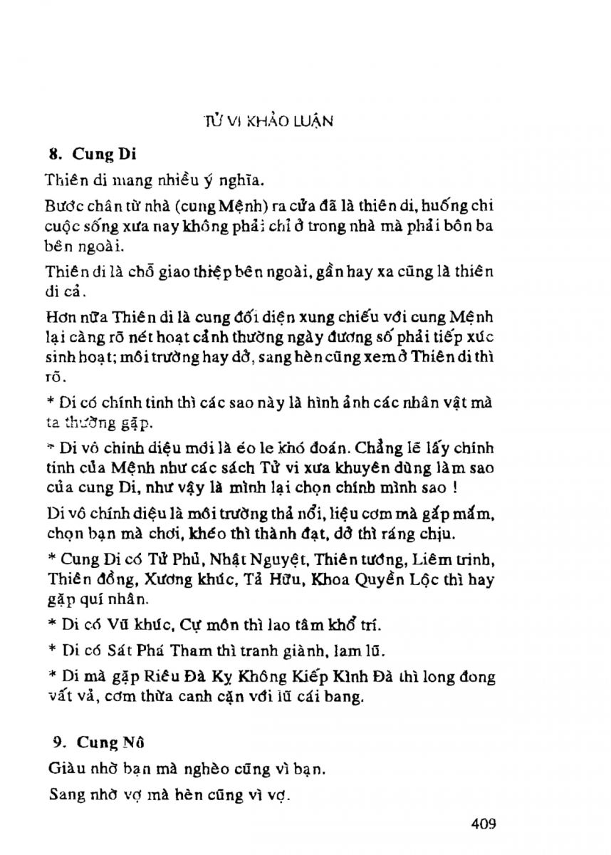 Tử Vi Khảo Luận - 409