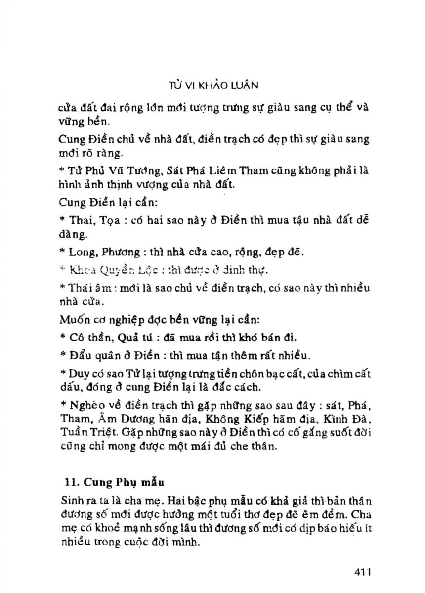Tử Vi Khảo Luận - 411