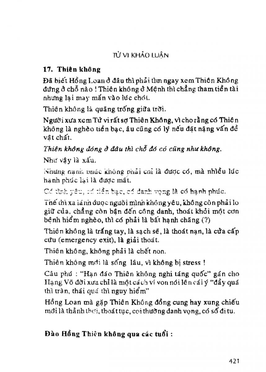 Tử Vi Khảo Luận - 421