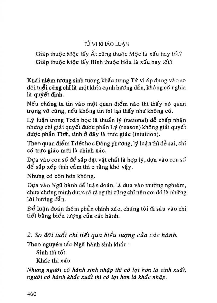 Tử Vi Khảo Luận - 460
