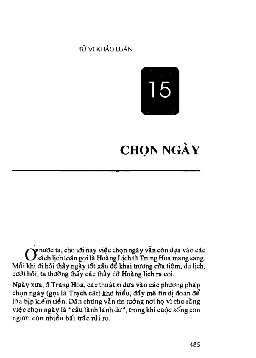 Tử Vi Khảo Luận - 485