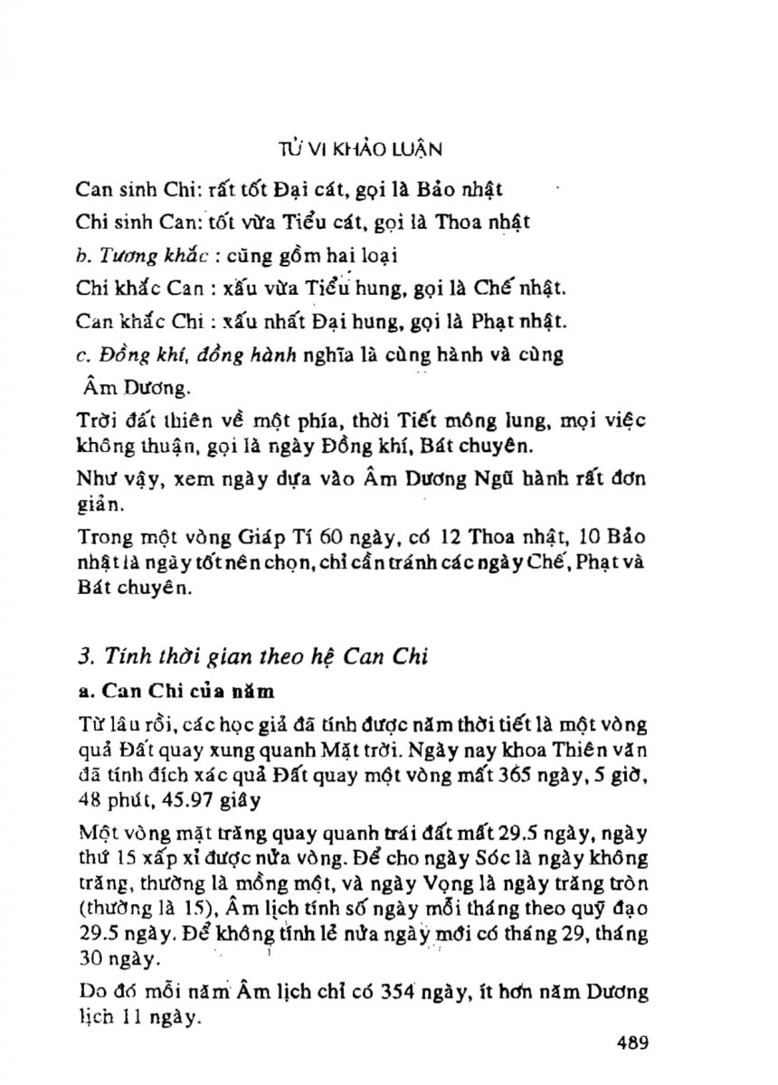 Tử Vi Khảo Luận - 489