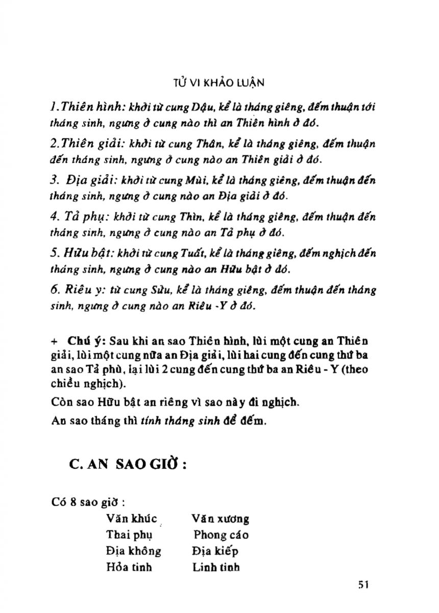 Tử Vi Khảo Luận - 51
