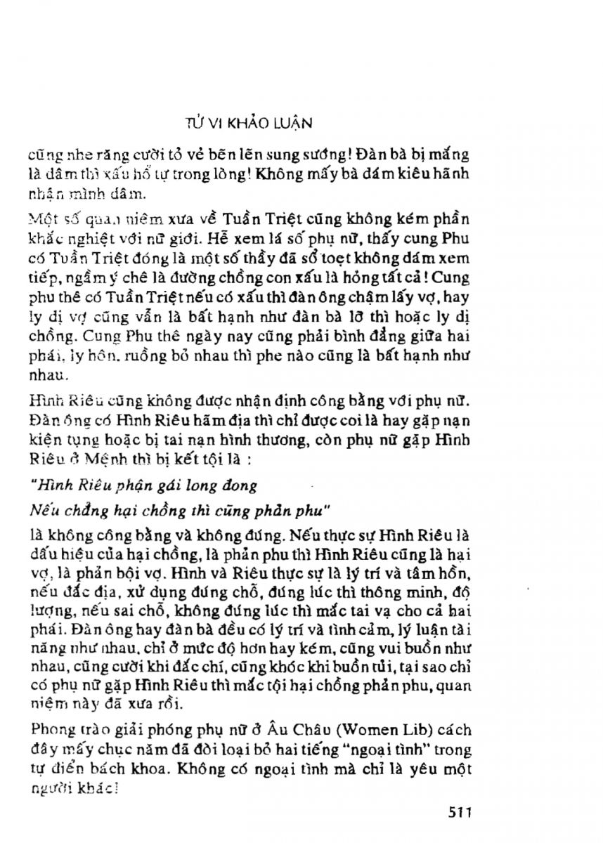 Tử Vi Khảo Luận - 511