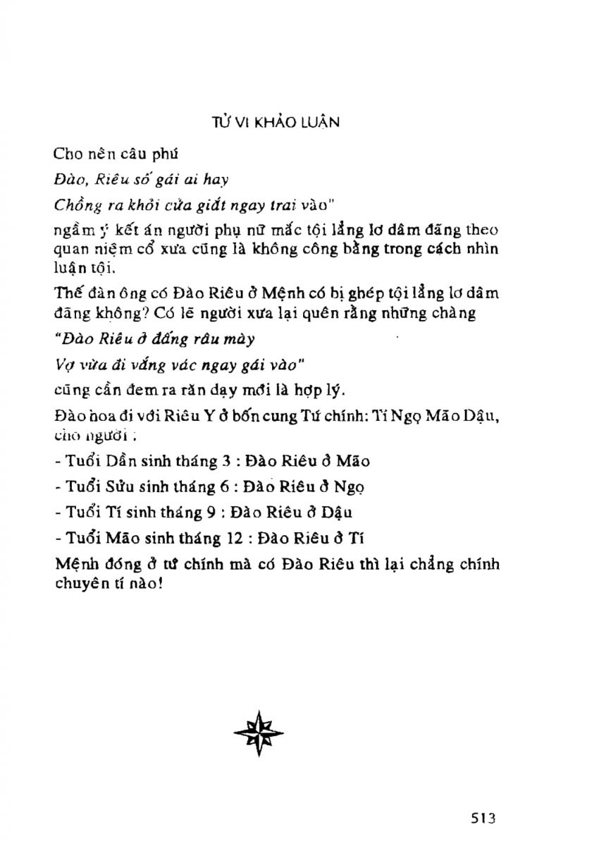 Tử Vi Khảo Luận - 513