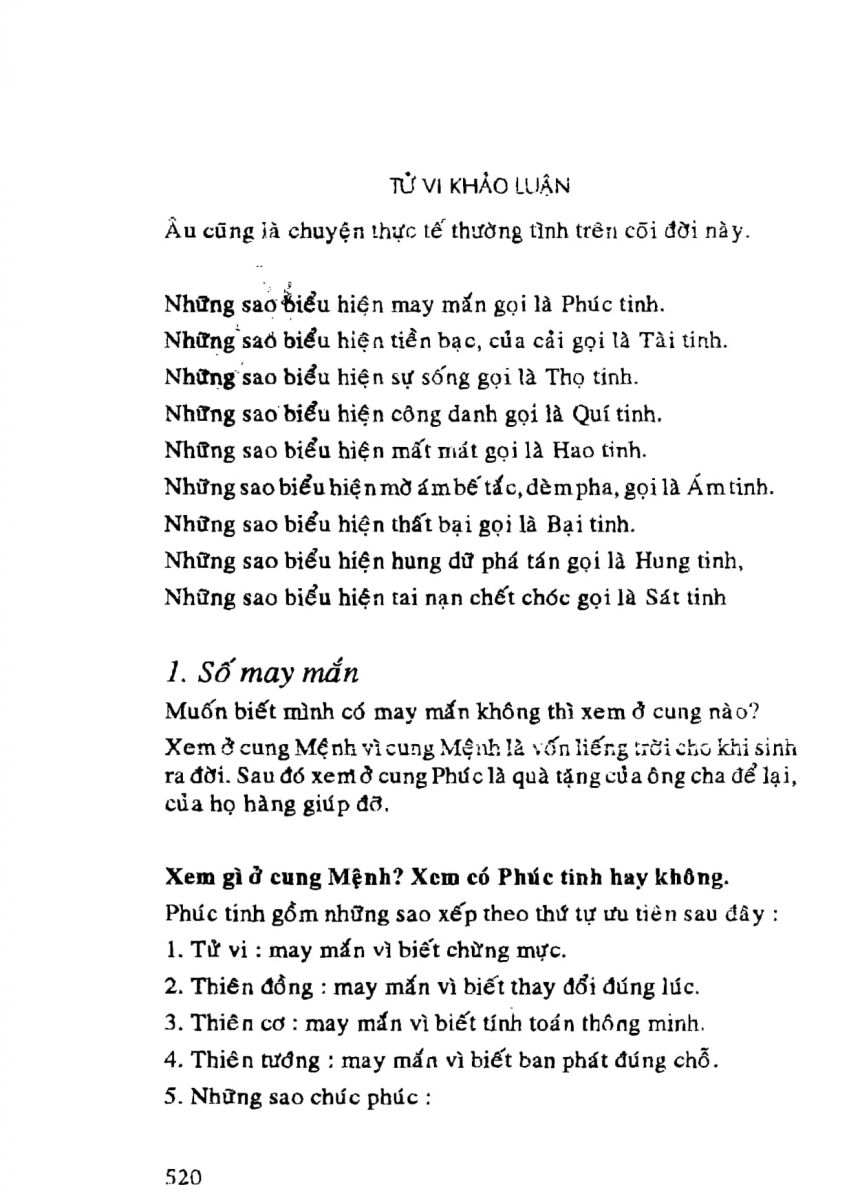 Tử Vi Khảo Luận - 520