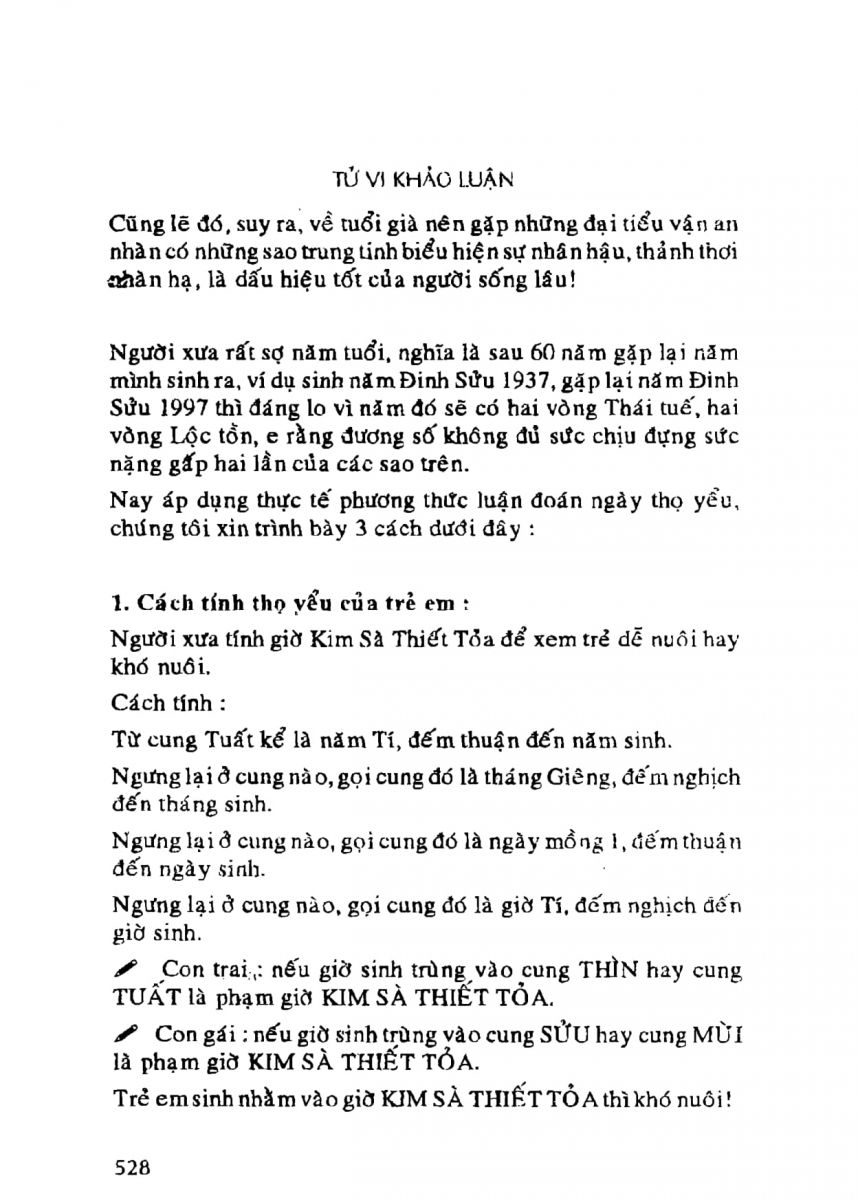 Tử Vi Khảo Luận - 528