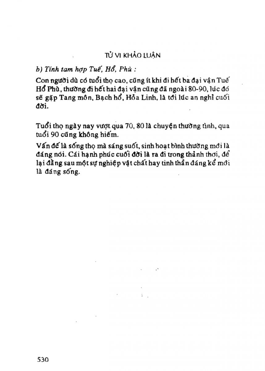 Tử Vi Khảo Luận - 530