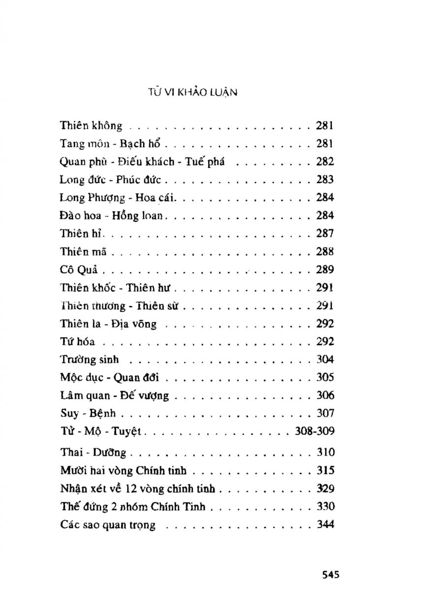 Tử Vi Khảo Luận - 545
