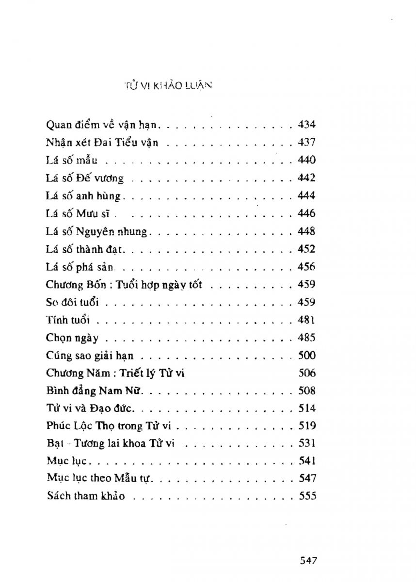 Tử Vi Khảo Luận - 547