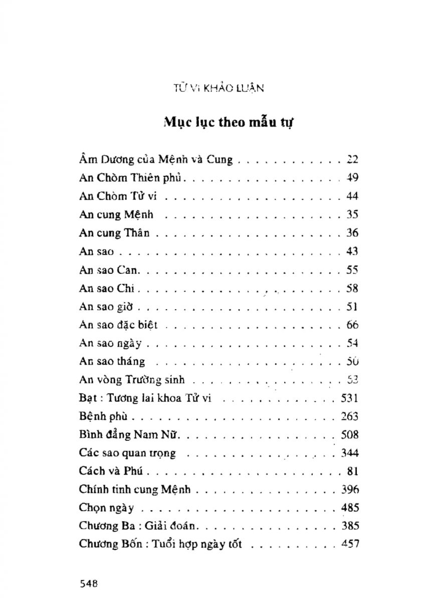 Tử Vi Khảo Luận - 548