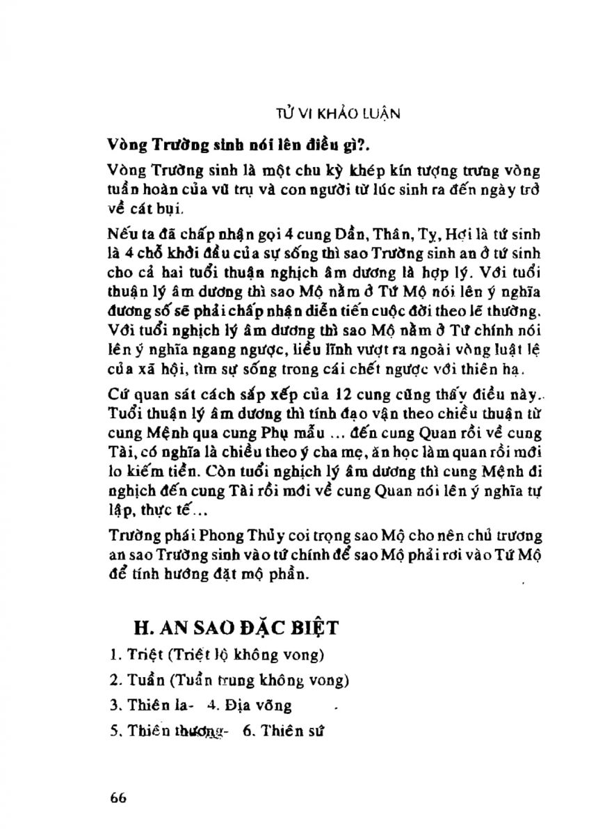 Tử Vi Khảo Luận - 66