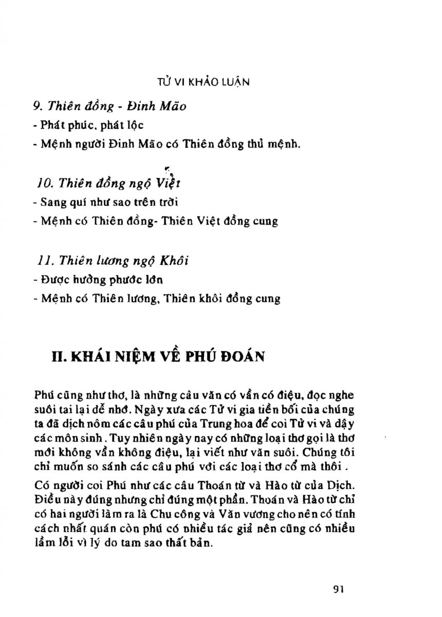 Tử Vi Khảo Luận - 91
