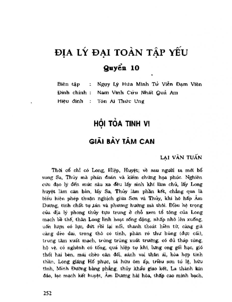 Địa Lý Toàn Thư Tập 2 - 252