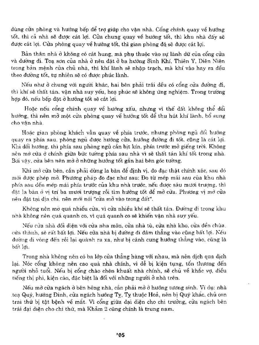 Bát Trạch Minh Kính - 105