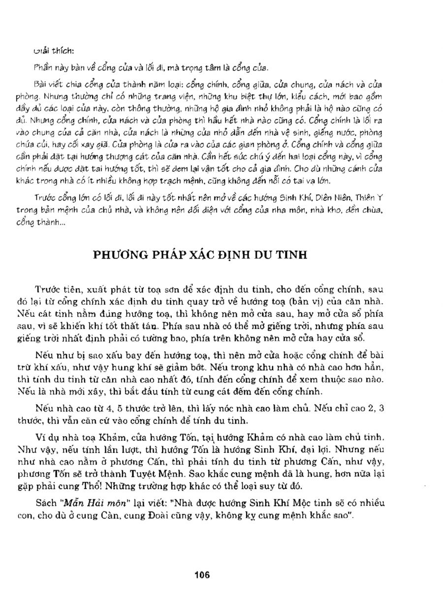 Bát Trạch Minh Kính - 106