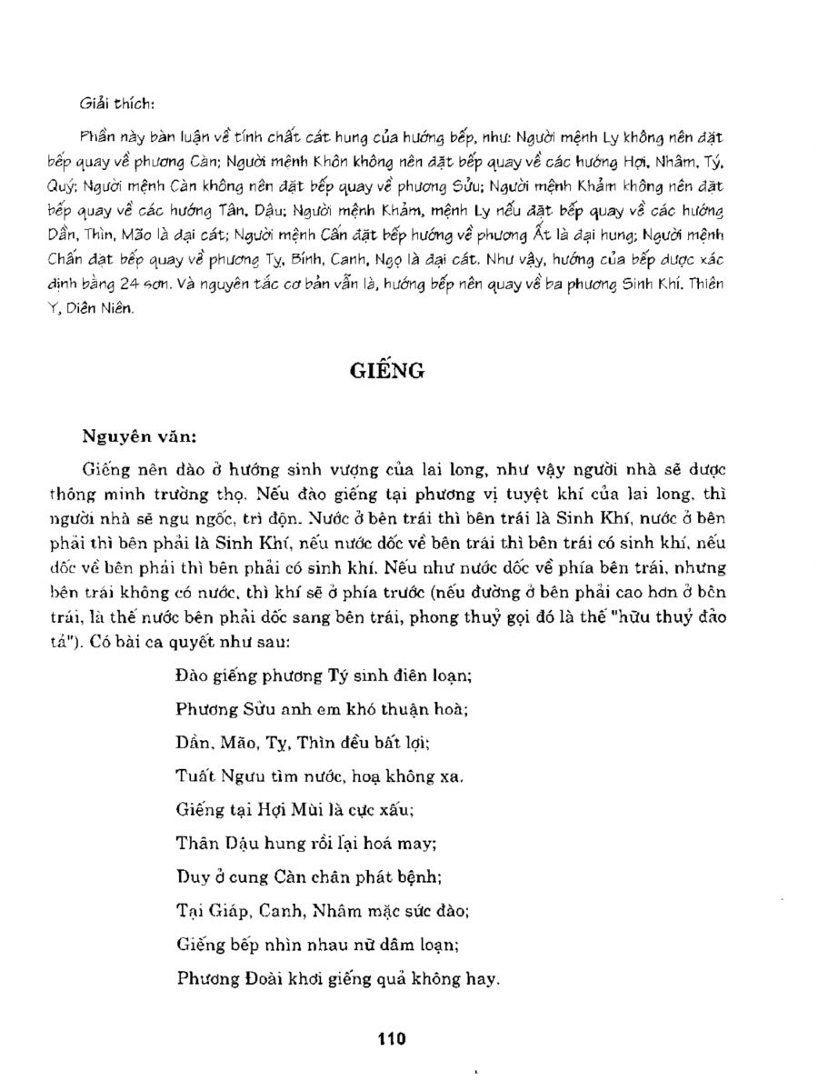 Bát Trạch Minh Kính - 110