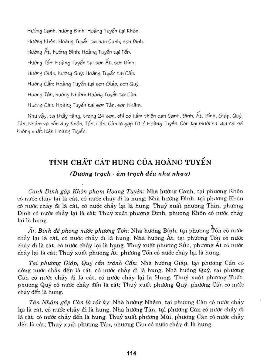 Bát Trạch Minh Kính - 114