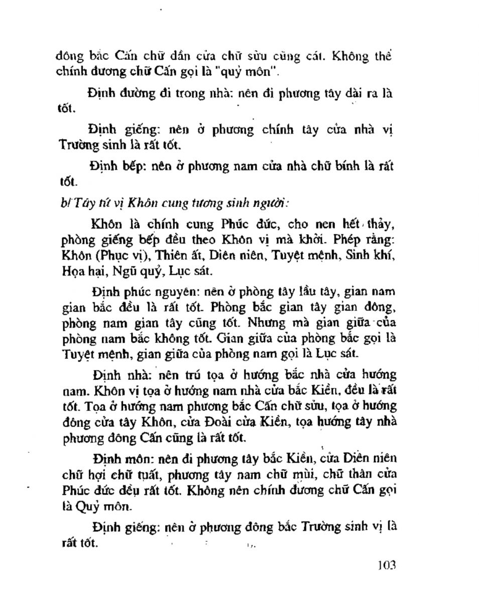 Chọn hướng nhà hướng đất - 100