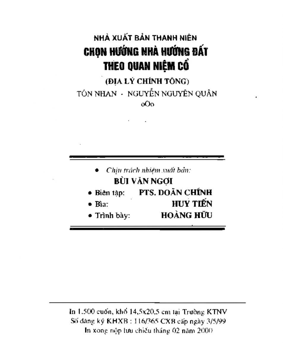 Chọn hướng nhà hướng đất - 221