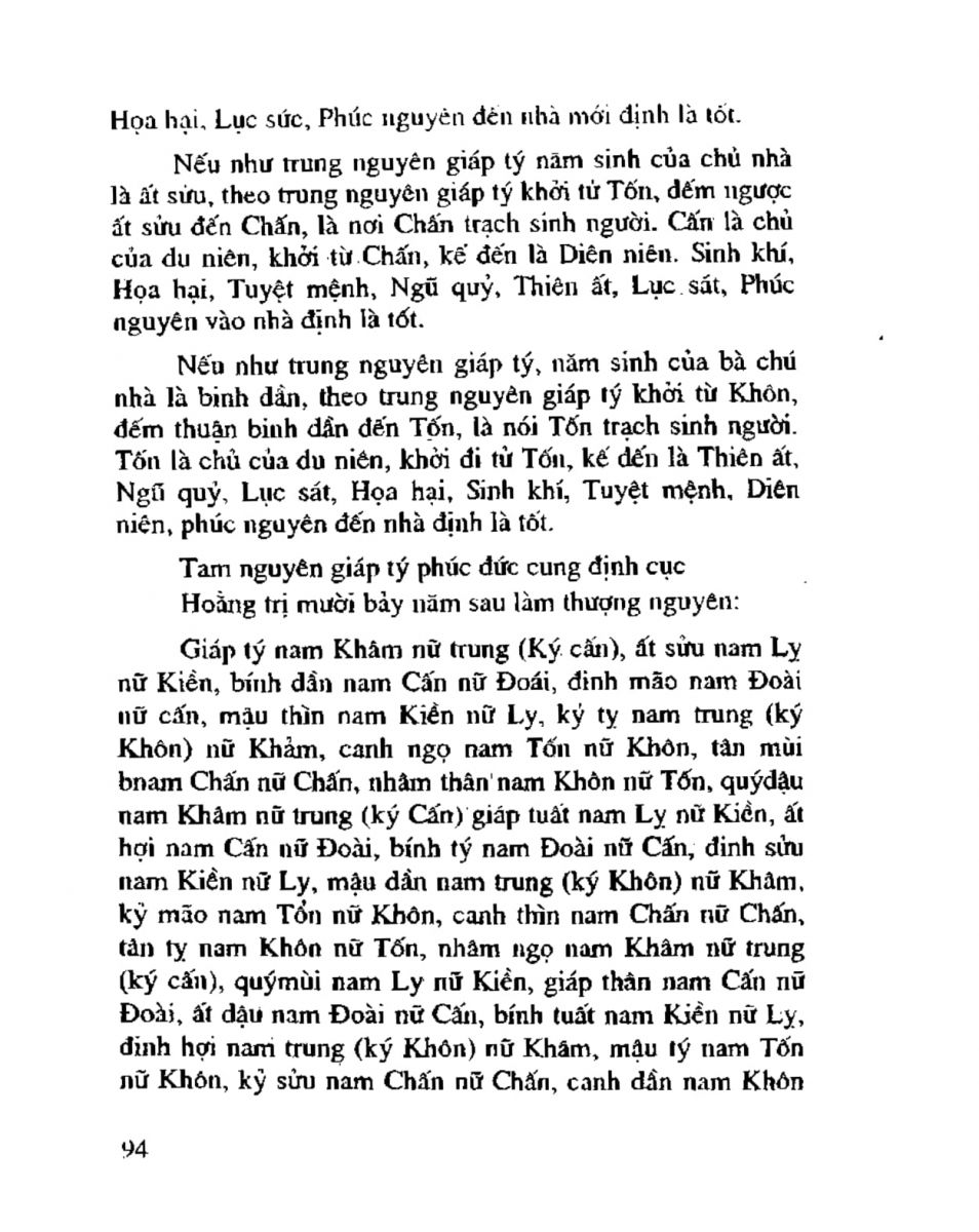 Chọn hướng nhà hướng đất - 91
