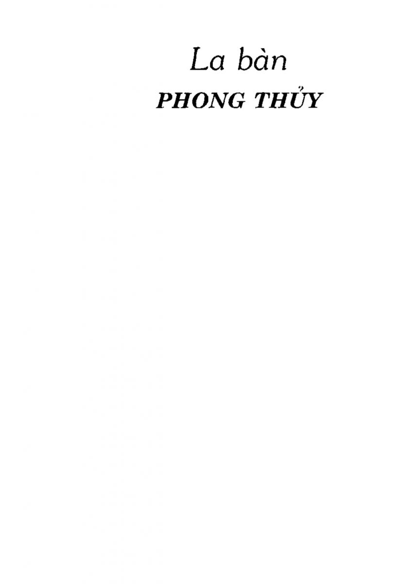 La Bàn Phong Thủy - 2