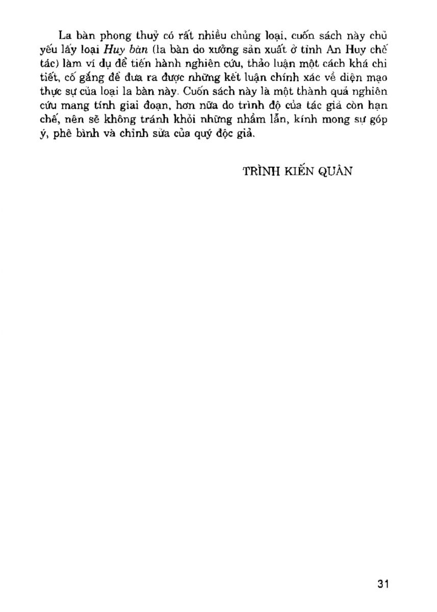 La Bàn Phong Thủy - 30