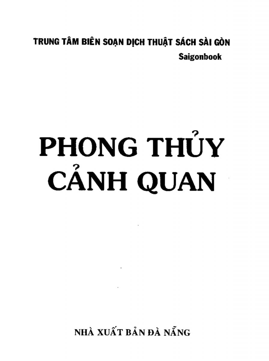 Phong Thủy Cảnh Quan - 2