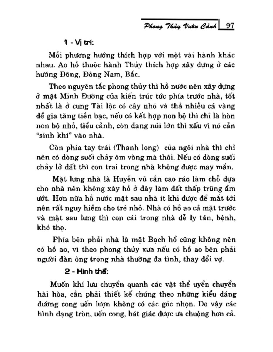 Phong Thủy Vườn Cảnh - 129