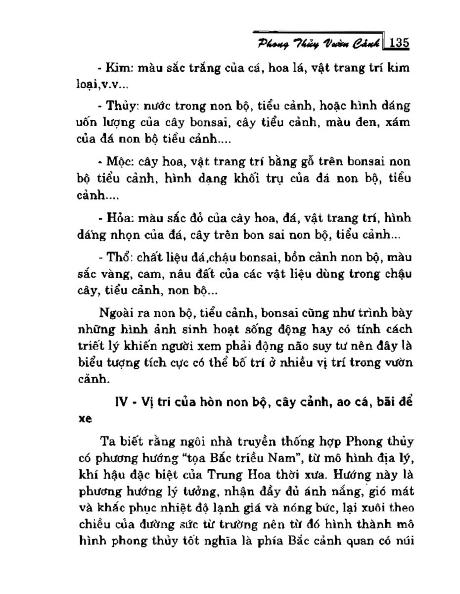 Phong Thủy Vườn Cảnh - 167