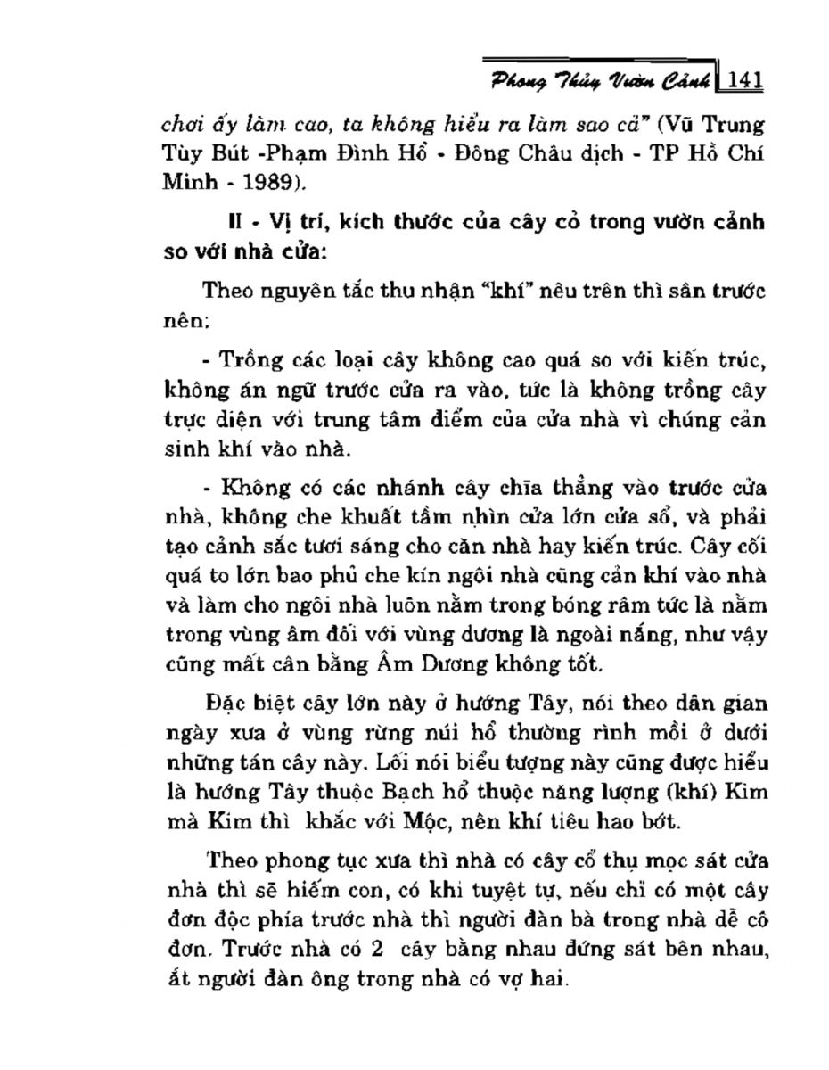 Phong Thủy Vườn Cảnh - 173