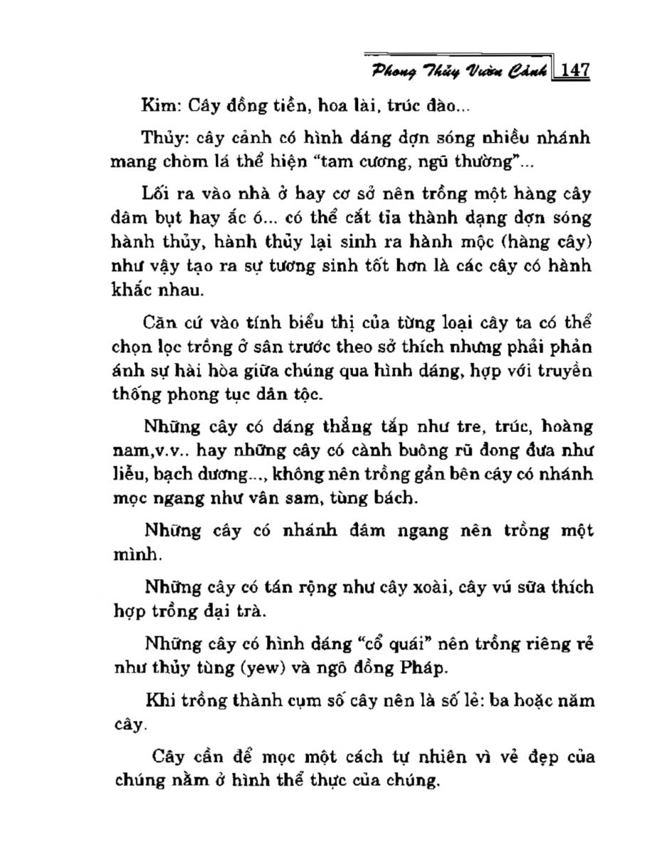 Phong Thủy Vườn Cảnh - 179