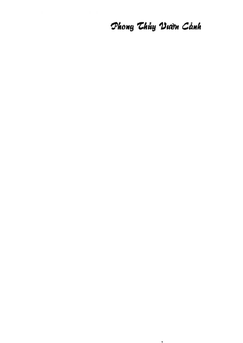 Phong Thủy Vườn Cảnh - 2