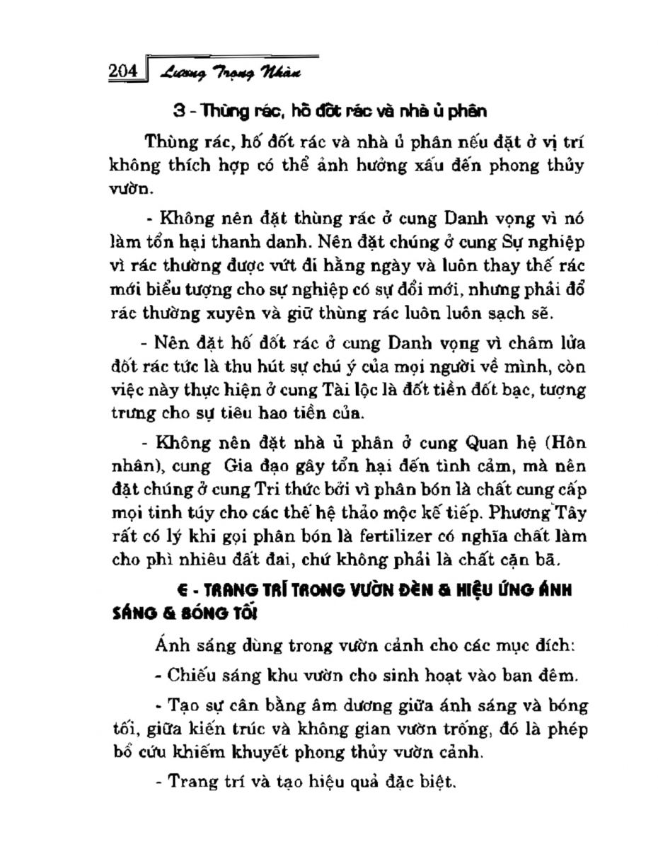 Phong Thủy Vườn Cảnh - 236