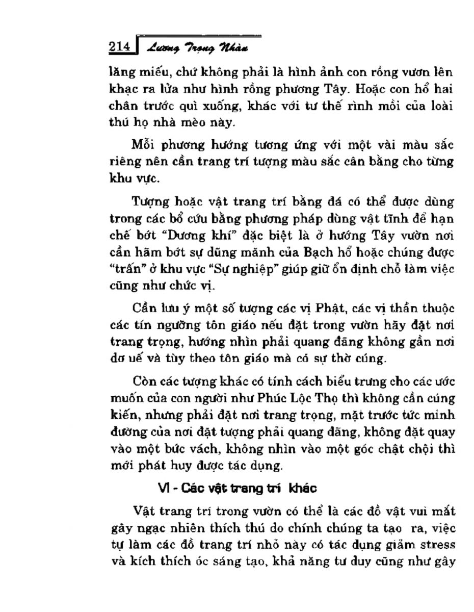 Phong Thủy Vườn Cảnh - 246